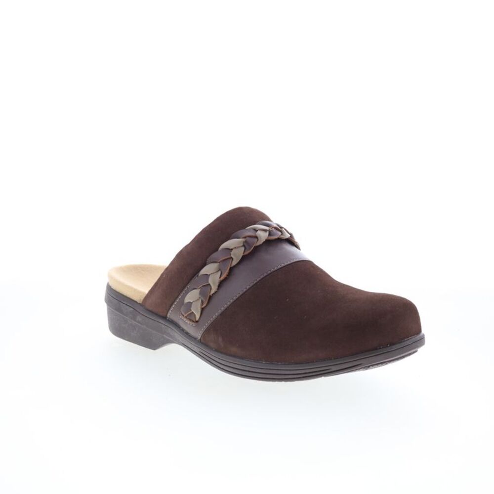 Spenco Womens Topanga Clog Brown Shoes (NWT) - Picture 2 of 7